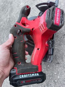 Battery powered circular saw