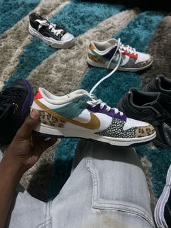 Nike Dunk Low Multi-Pattern Sneakers