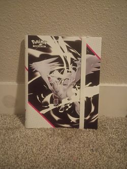White Flare Pokemon Binder