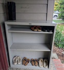 heavy duty steel metal storage shelf
