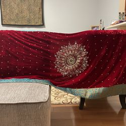 Velvet Shawl For Indian Wedding 