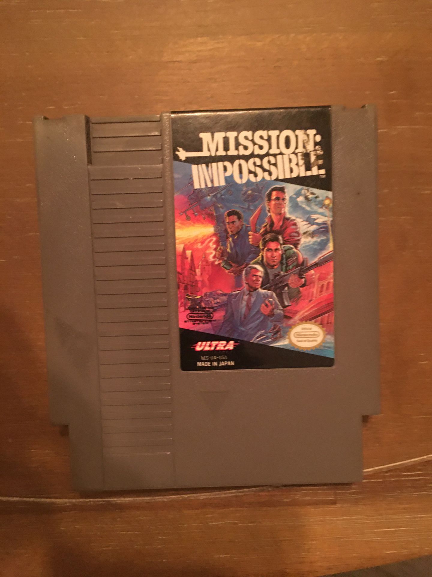 Nintendo nes mission impossible