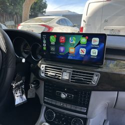 Mercedes Benz CarPlay Radio Screen 