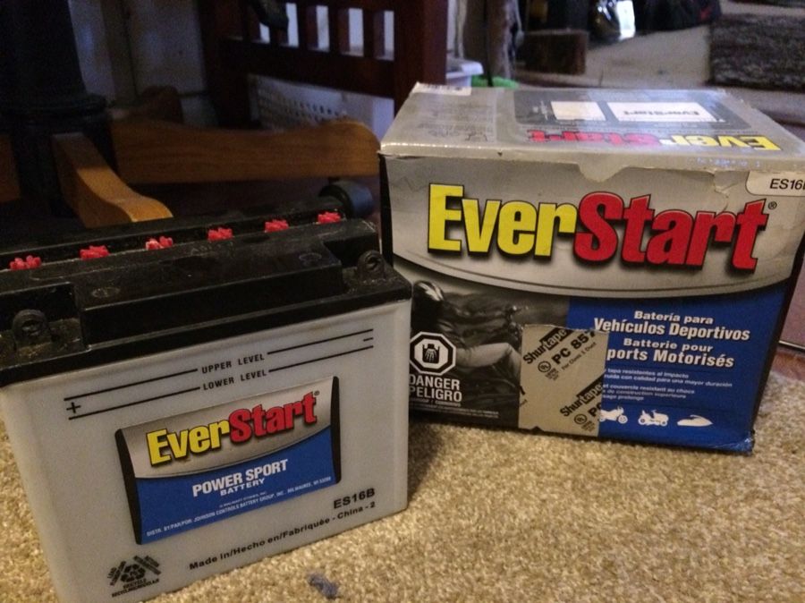 Brand New EverStart motorcycle/4 wheeler/moped Battery