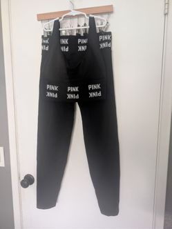 Victorias Secret pink work out set Large two pieces