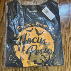 Old Navy “It’s Just a Bunch of Hocus Pocus” girls T-shirt size S (6-7) NWT