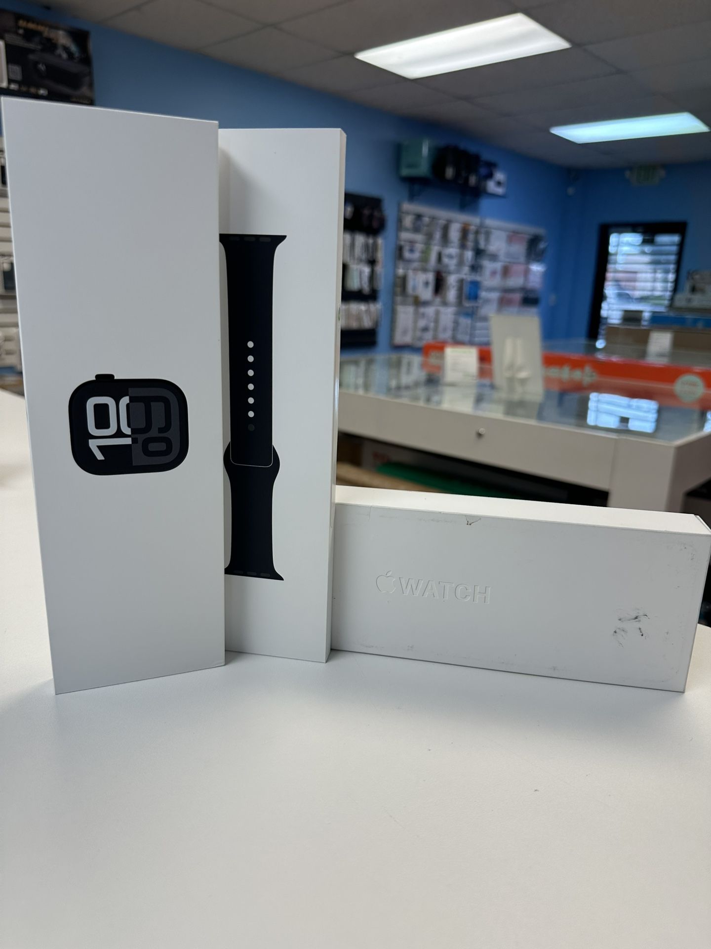 Apple Watch Series 10 Jet Black 46MM AI S/M With Apple Care Warranty