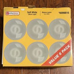 Utilitech Soft White ‘Flood Lights’ BR30 Lightbulbs