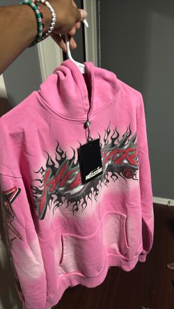 Hellstar Flame Sweatpants/Hoodie Pink