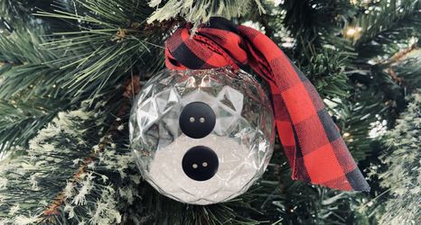Snowman belly Ornaments
