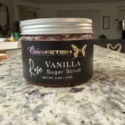 Rose Vanilla Sugar Scrub