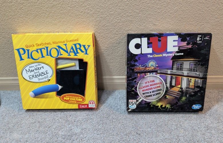 Board Games - $10 Each