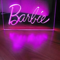 BARBIE LED NEON LIGHT SIGN 8x12