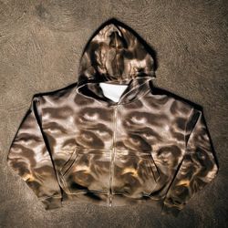 NOCTURNAL CROP HOODIE