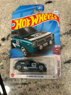 💥 Hot Wheels ‘73 Honda Civic Custom Diecast 💥