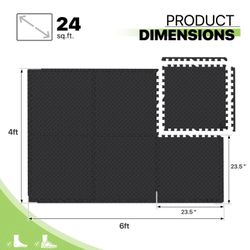 Square EVA Exercise Mat