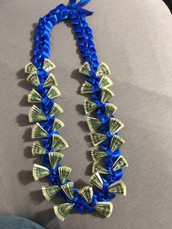 Money lei graduation gift