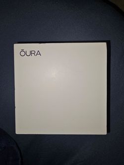 BRAND NEW IN BOX OURA GEN. 3 HORIZON SILVER SIZE 7