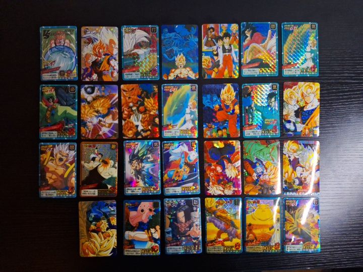 Dragon Ball Z Prism Stickers Trunks Goku Vegeta 1996 Bandai Vintage Stickers