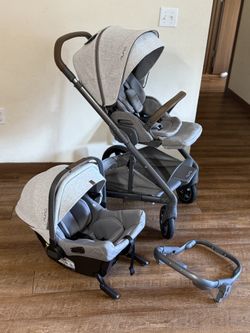 2023 NUNA MIXX NEXT STROLLER And CAR SEAT ON