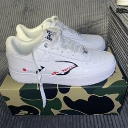 Bape Sta Shark M2 White Size 12