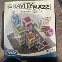 ThinkFun Gravity Maze Falling Marble Logic Game