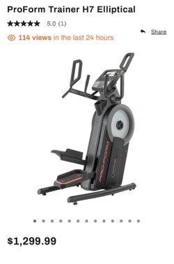 Pro-Form Trainer H7 Elliptical 