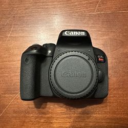 Canon Rebel T7i Body with Book