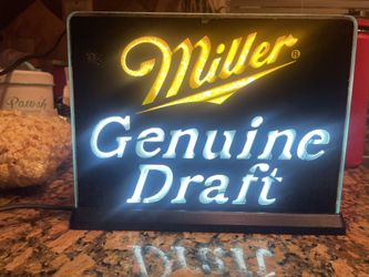 MGD Lighted Beer Sign