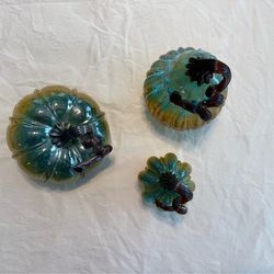 TRANSPAC - GLASS TEAL AND OMBRE PUMPKINS