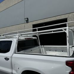 COMMERCIAL ROUND TUBE LADDER RACK For Chevy 1500