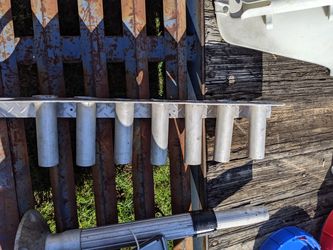 Fishing rod rack