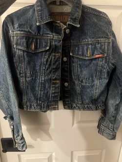 Jordache Basics Medium 100% Cotton Denim Female Jacket