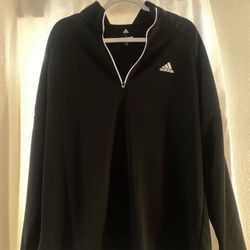 Adidas Sweatshirt Large Zip Up