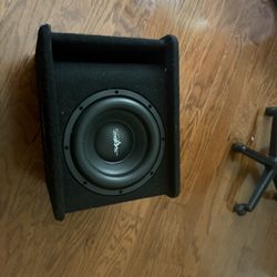 10” Subwoofer With Customer Box