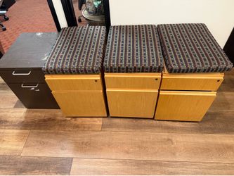 USED Rolling File Cabinets