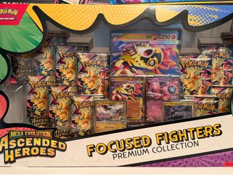 Pokémon ascended heroes focused fighters premium collection