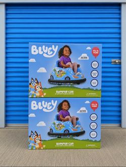 New! Bluey Bumper Car Ride on