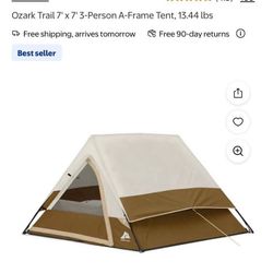 Camping A Frame Tent New