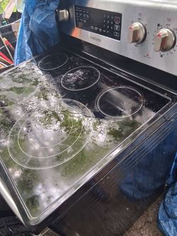 Samsung flat top stove