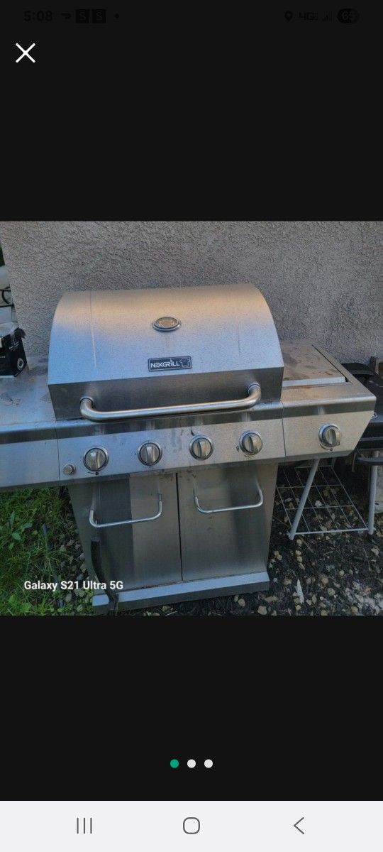 NexGrills 4+1 Burner Stainless Steel