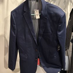 Express Man’s Suit Jacket-navy Blue-new