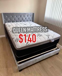 New Queen mattress only $140