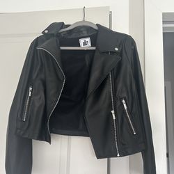 Black juicy Couture Leather Jacket 