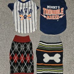 Dog Shirts Sweaters and Jacket
