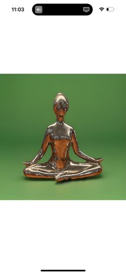 Home Decoration Figure Silver Color