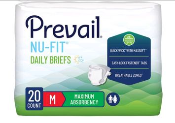 Prevail Nu-Fit Medium Size 20 Count