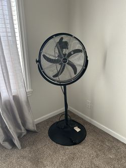 Upright fan three speeds