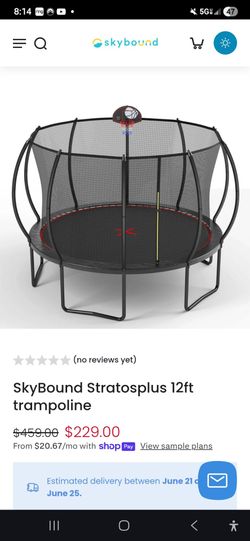 Brand New 12ft Trampoline New In Box
