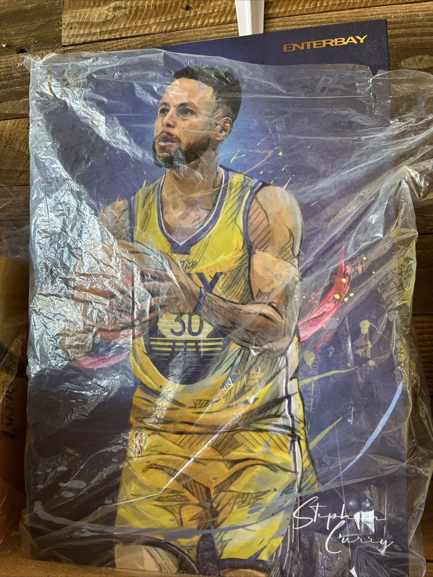 NBA Golden State Warriors Stephen Curry Real Masterpiece 1:6 Scale Action Figure